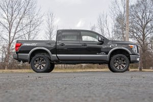 Nissan Titan Suspension Lift Kit - Front + Rear - Rough Country - 3 Inch Lift Kit | N3 Shocks - '04-'24